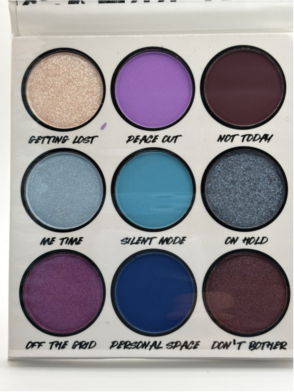 BH Cosmetics DO NOT DISTURB eyeshadow palette New